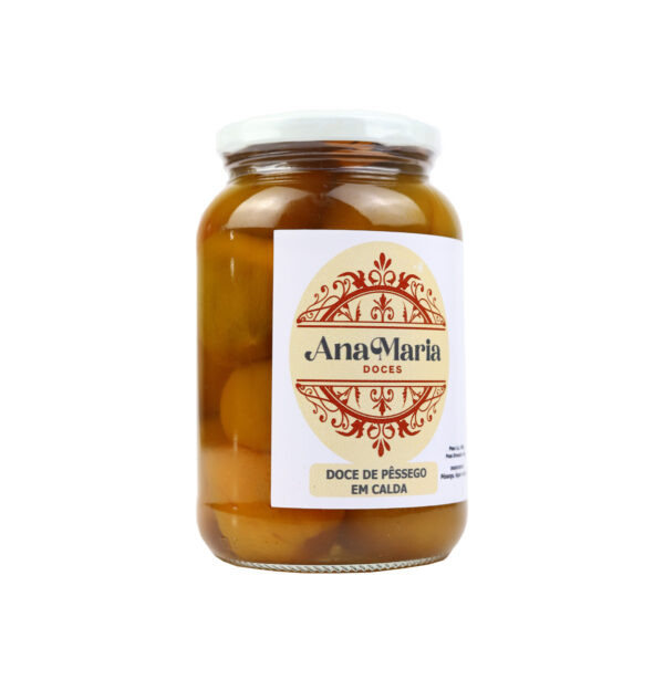 Doce de Pêssego Amarelo em Calda 700g