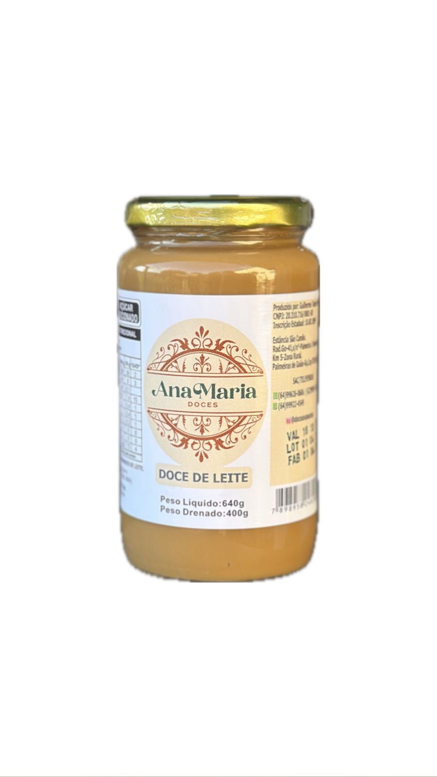 DOCE DE LEITE PURO 400G